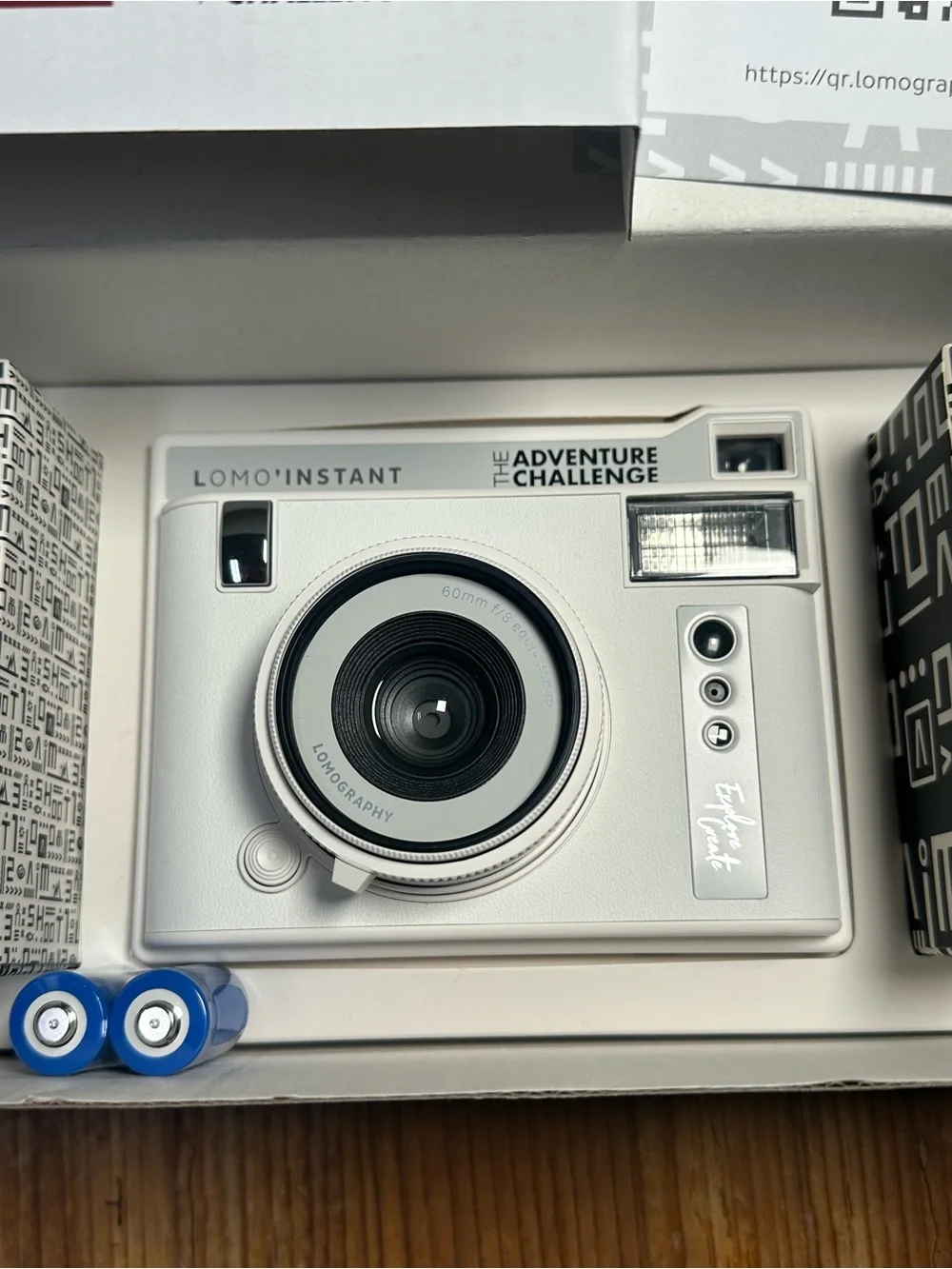Lomo'Instant Adventure Challenge White Instant Camera